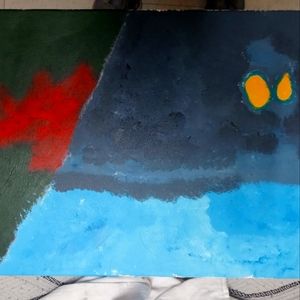 Self-made acrylic painting